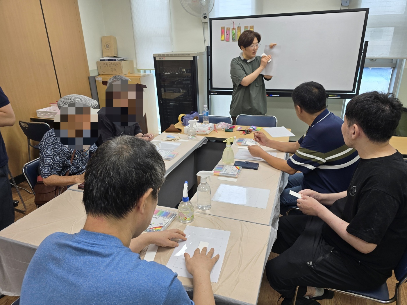 고립가구예방 소모임 사업 사진