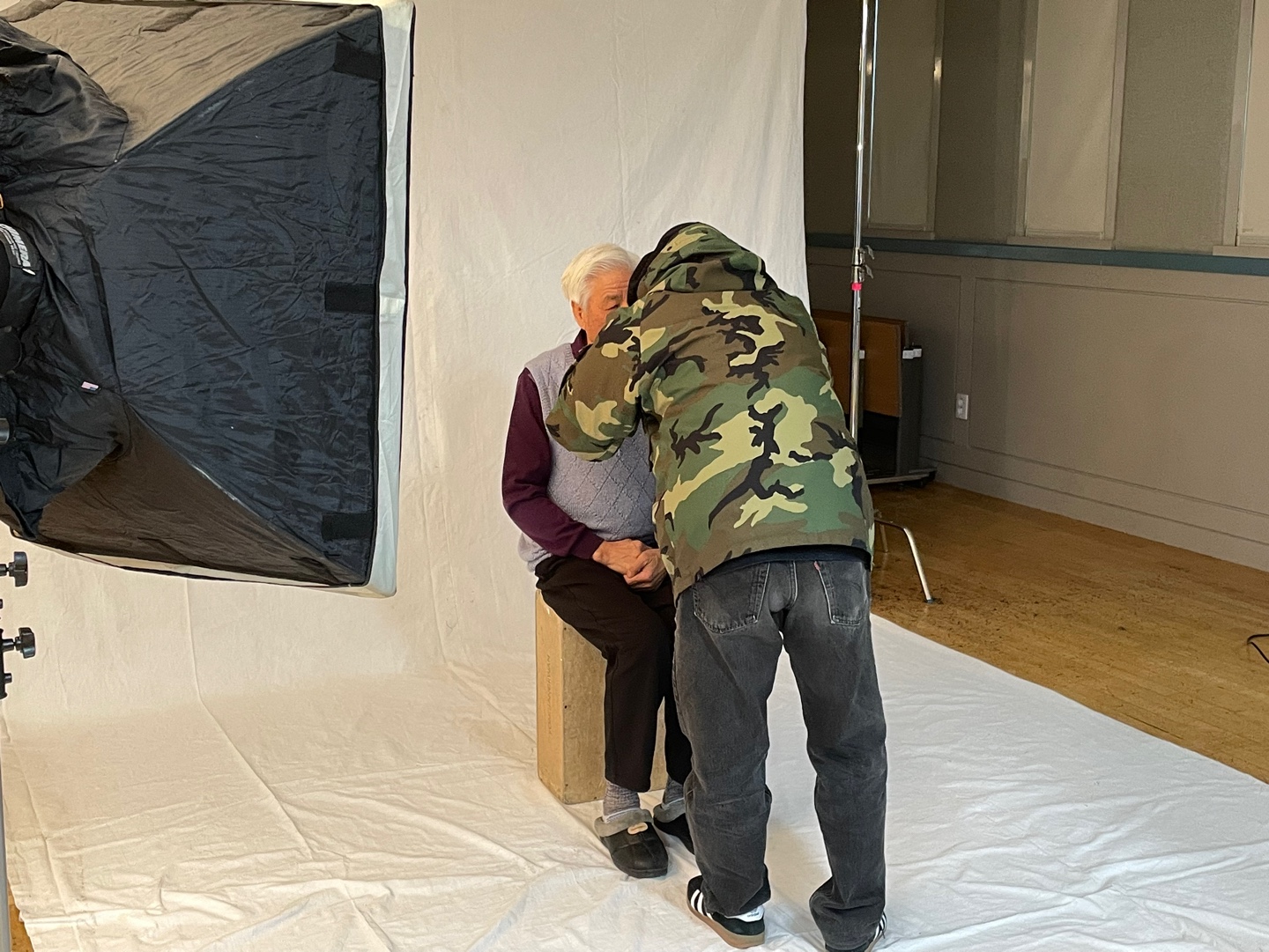 이준경 스튜디오와 함께한 어르신 장수사진 촬영 '인생사진'