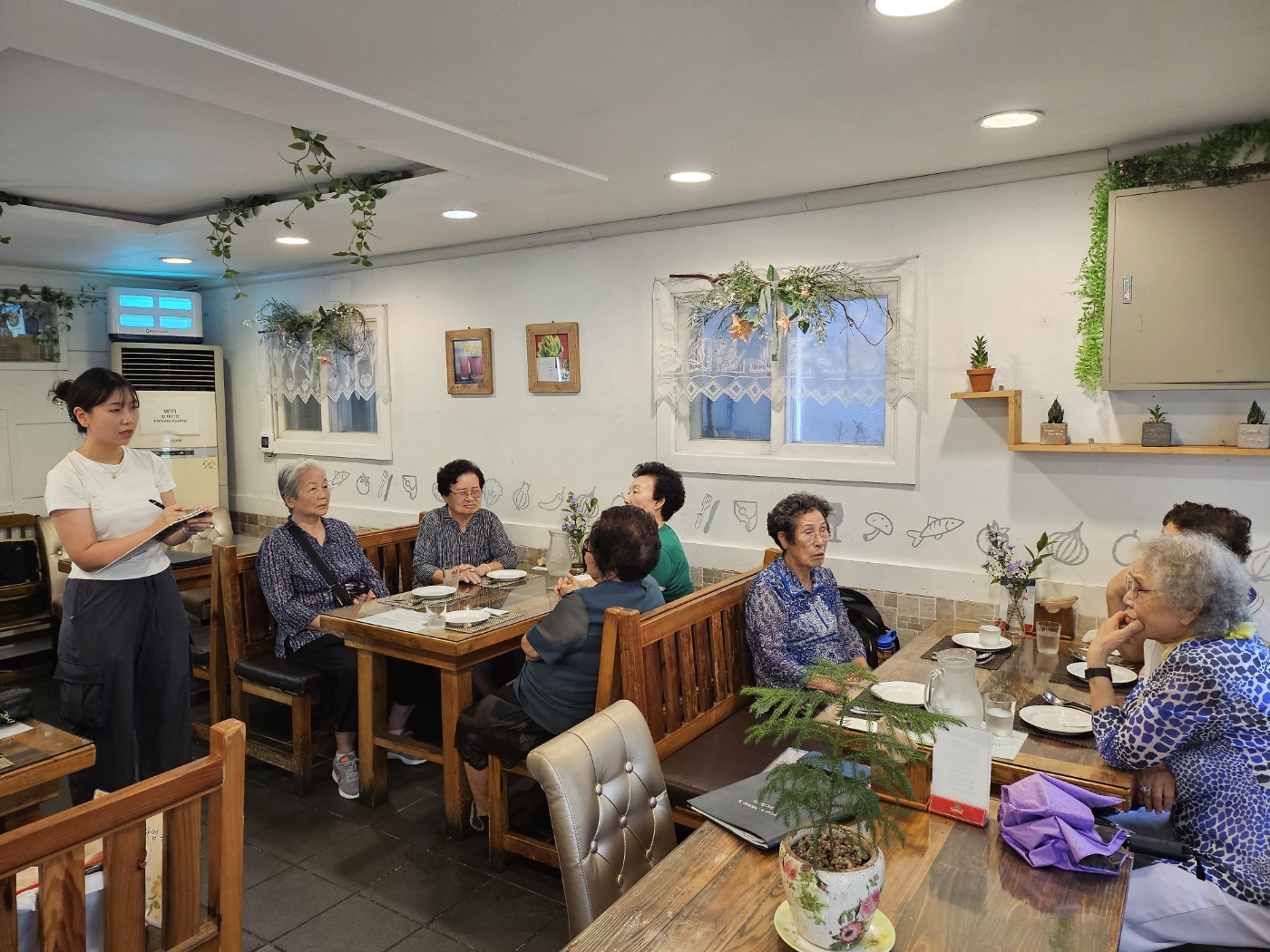 어르신돌봄지원사업 봄봄 요리활동 2회기 진행