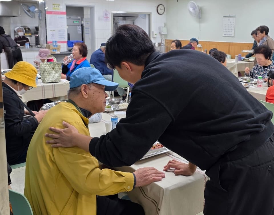 급식지원 사진